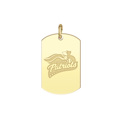Glenview Patriots Signature Tag Small