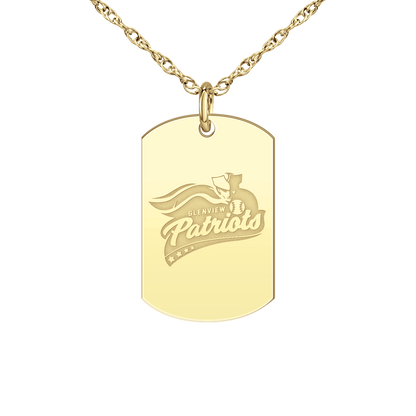 Glenview Patriots Signature Tag Small