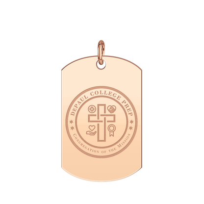 DePaul College Prep Seal Tag Large