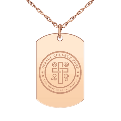 DePaul College Prep Seal Tag Large