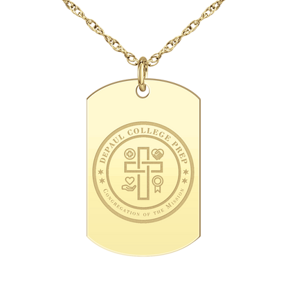 DePaul College Prep Seal Tag Large