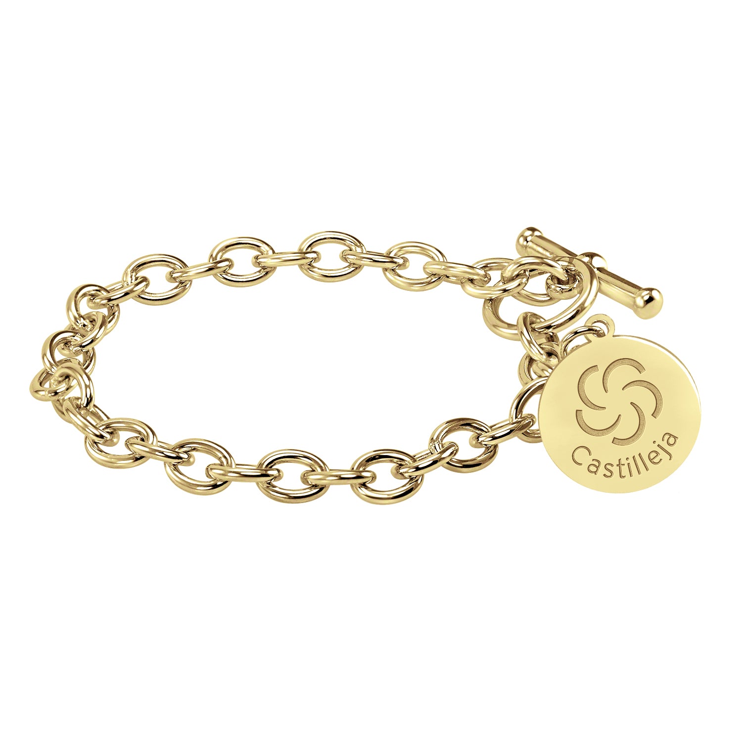 Castilleja Logo Toggle Bracelet