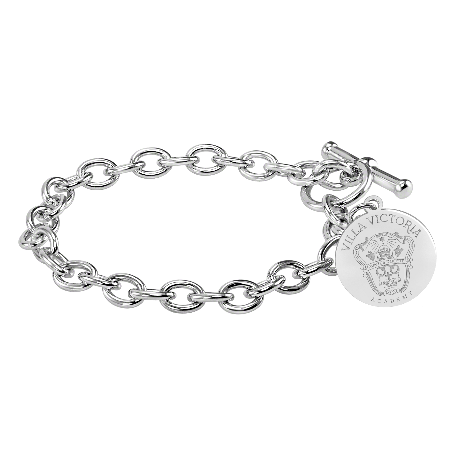 Villa Victoria Academy Logo Toggle Bracelet