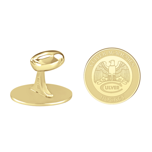 Culver Academy Disc Cufflinks