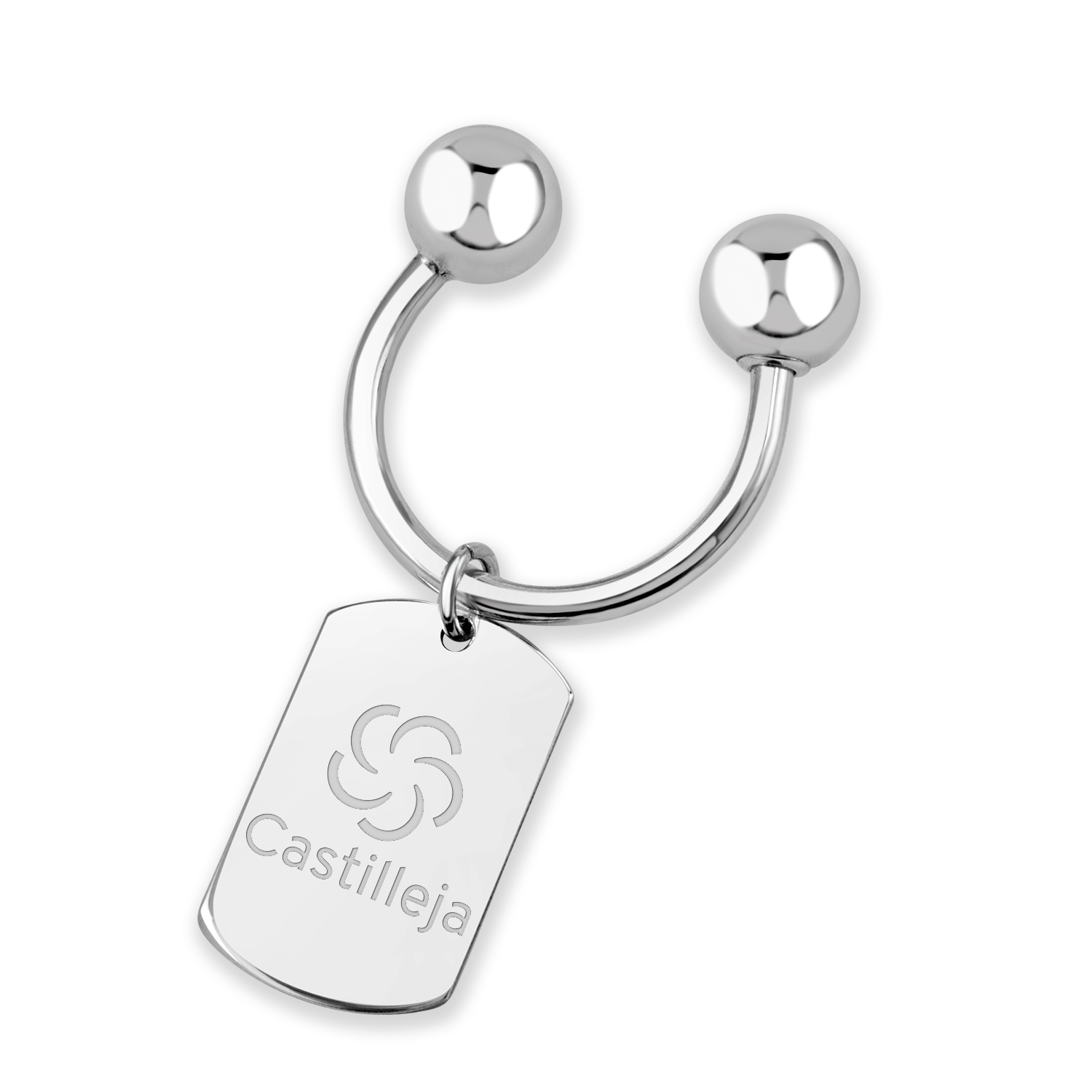 Castilleja Key Chain Tag