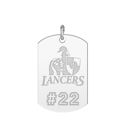 Gilmour Academy Player’s Number Tag Large