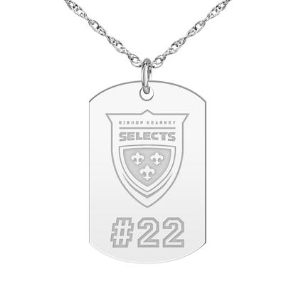 BK Selects Player’s Number Tag Large