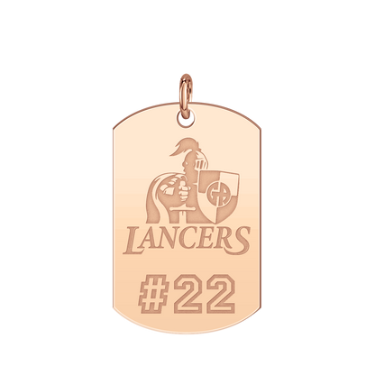 Gilmour Academy Player’s Number Tag Large