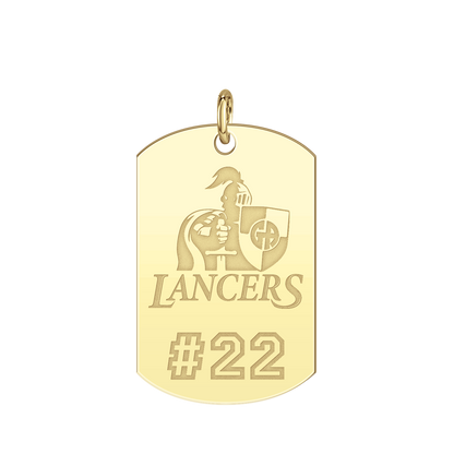 Gilmour Academy Player’s Number Tag Large