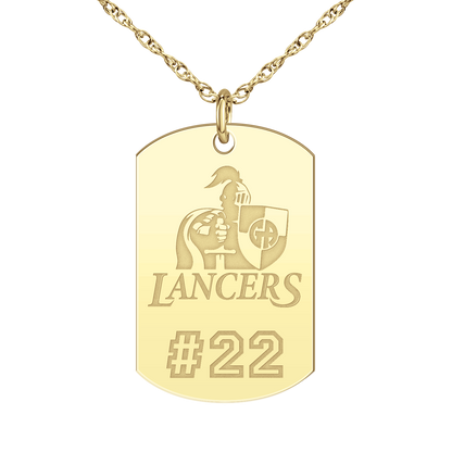 Gilmour Academy Player’s Number Tag Large