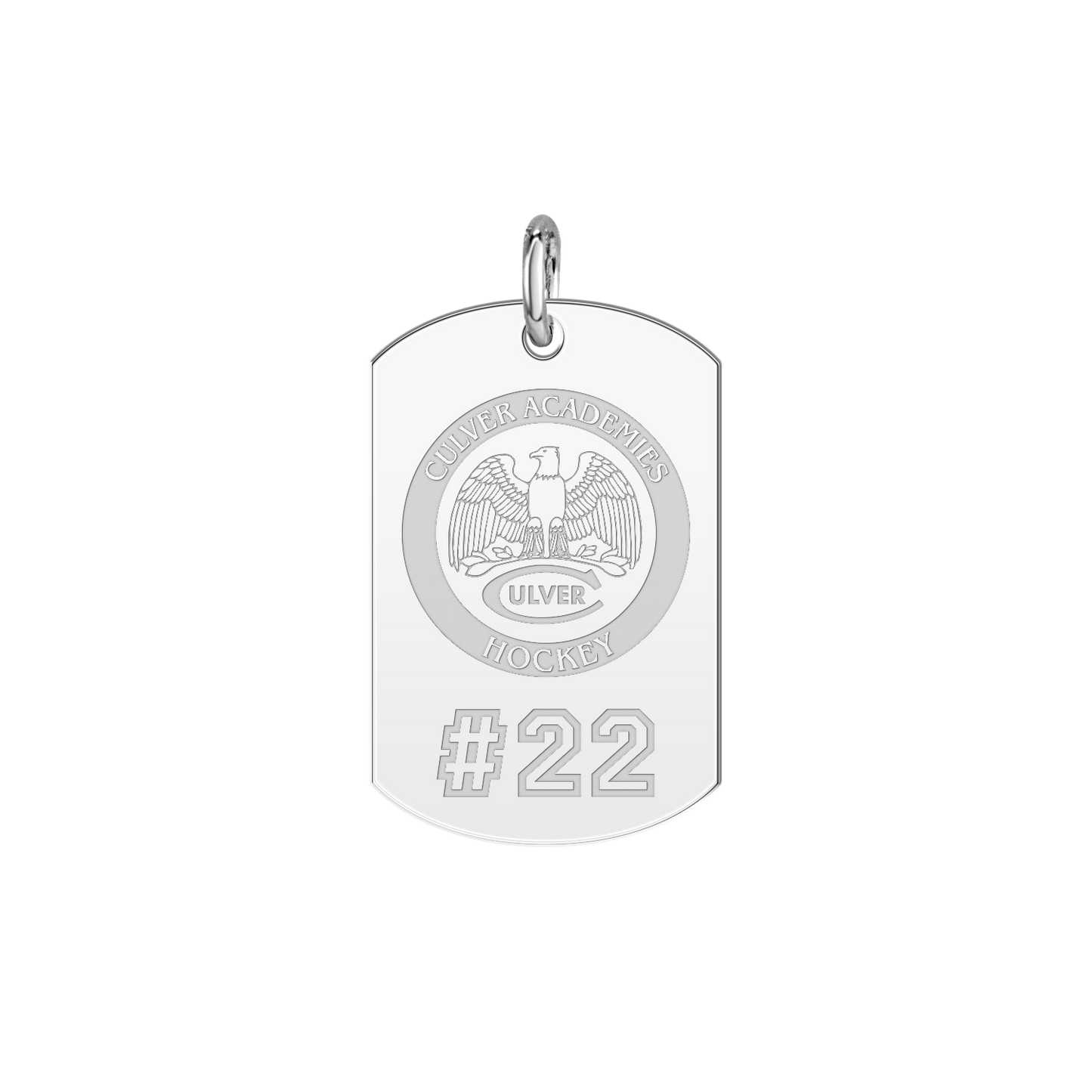 Culver Academy Player's Number Tag Small