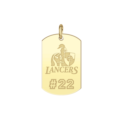 Gilmour Academy Player’s Number Tag Small