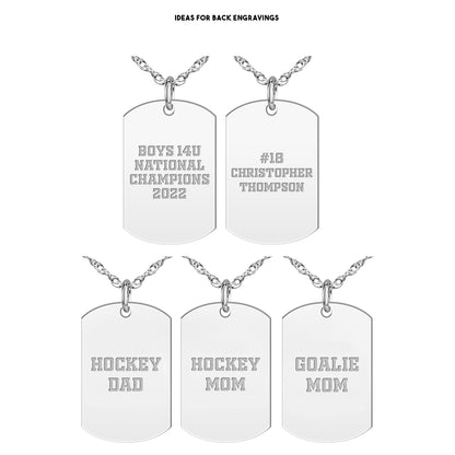 Loyola Academy Seal Players Tag Small
