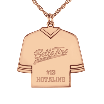 Belle Tire Hockey Jersey Pendant