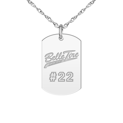 Belle Tire Players Tag Small
