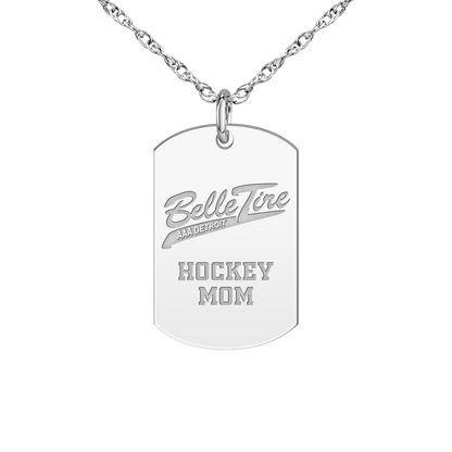 Belle Tire Hockey Mom Tag
