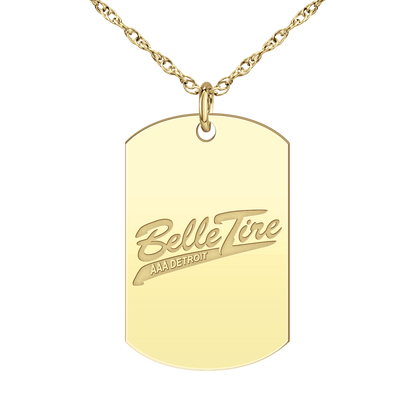 Belle Tire Logo Tag Large