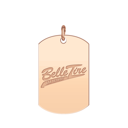 Belle Tire Logo Tag Large