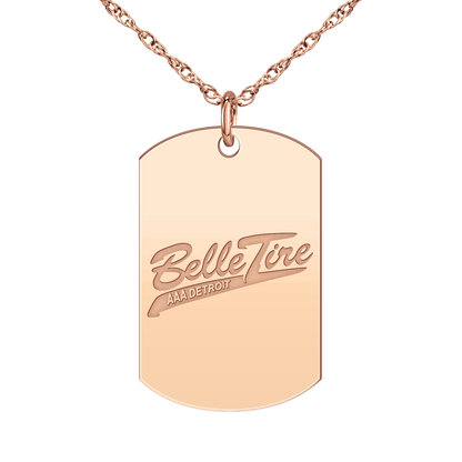 Belle Tire Logo Tag Large