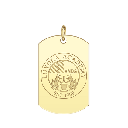 Loyola Academy Seal Tag Large