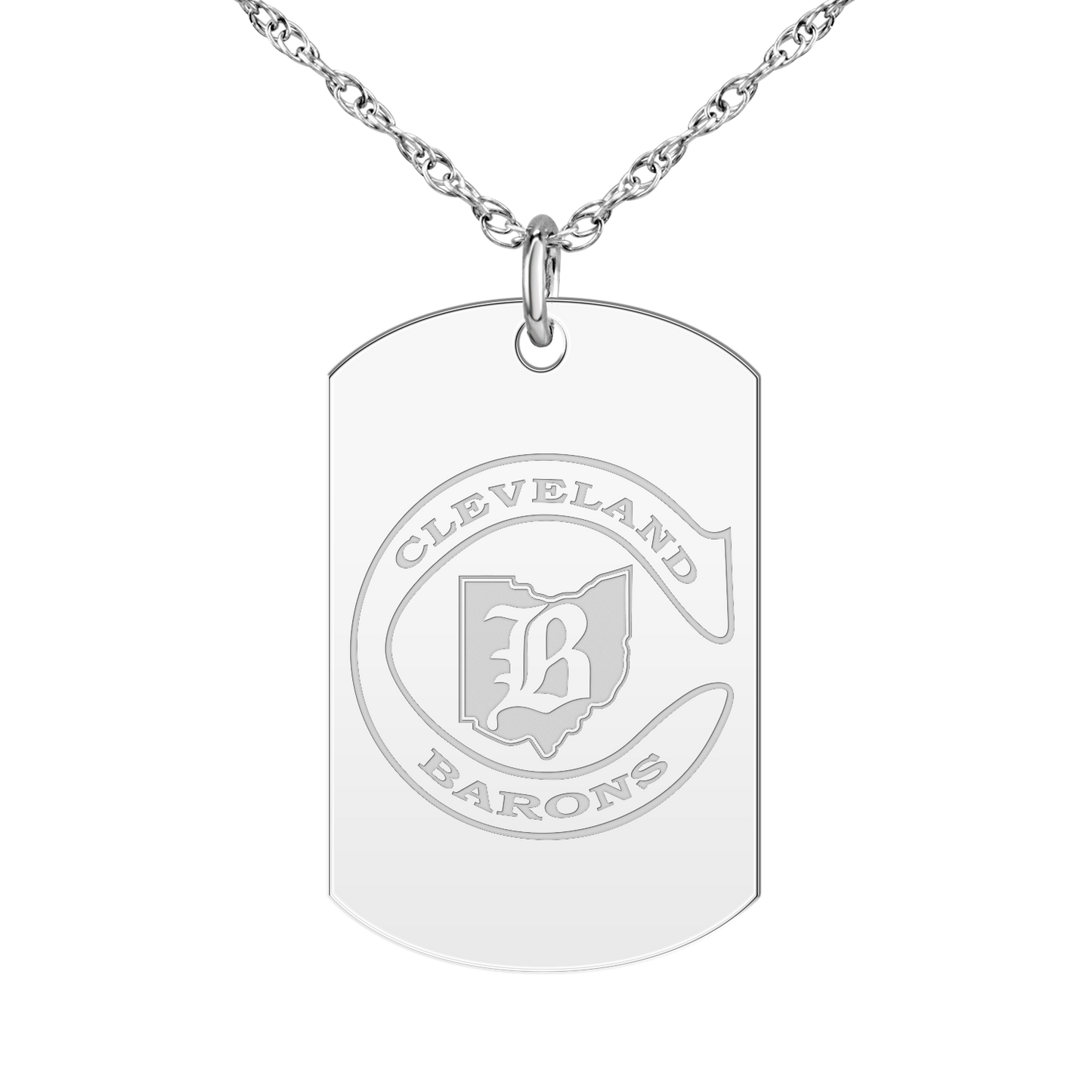 Cleveland Barons Signature Tag Large