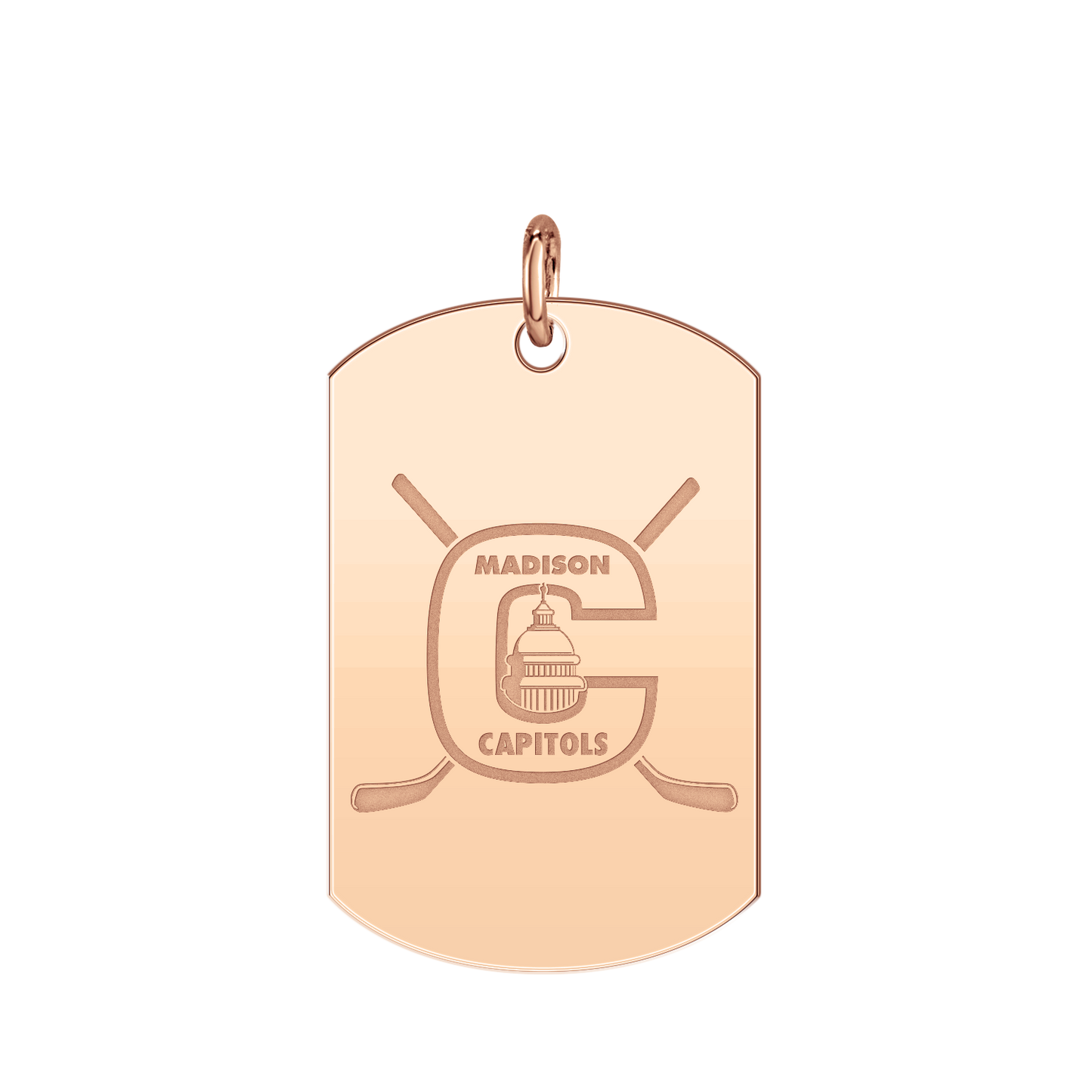 Madison Capitols Youth Hockey Signature Tag Large