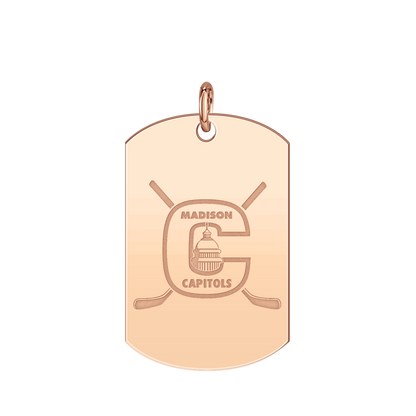 Madison Capitols Youth Hockey Signature Tag Large