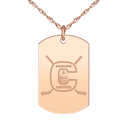 Madison Capitols Youth Hockey Signature Tag Large