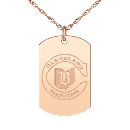 Cleveland Barons Signature Tag Large