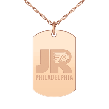 Philadelphia Jr Flyers Signature Tag Large