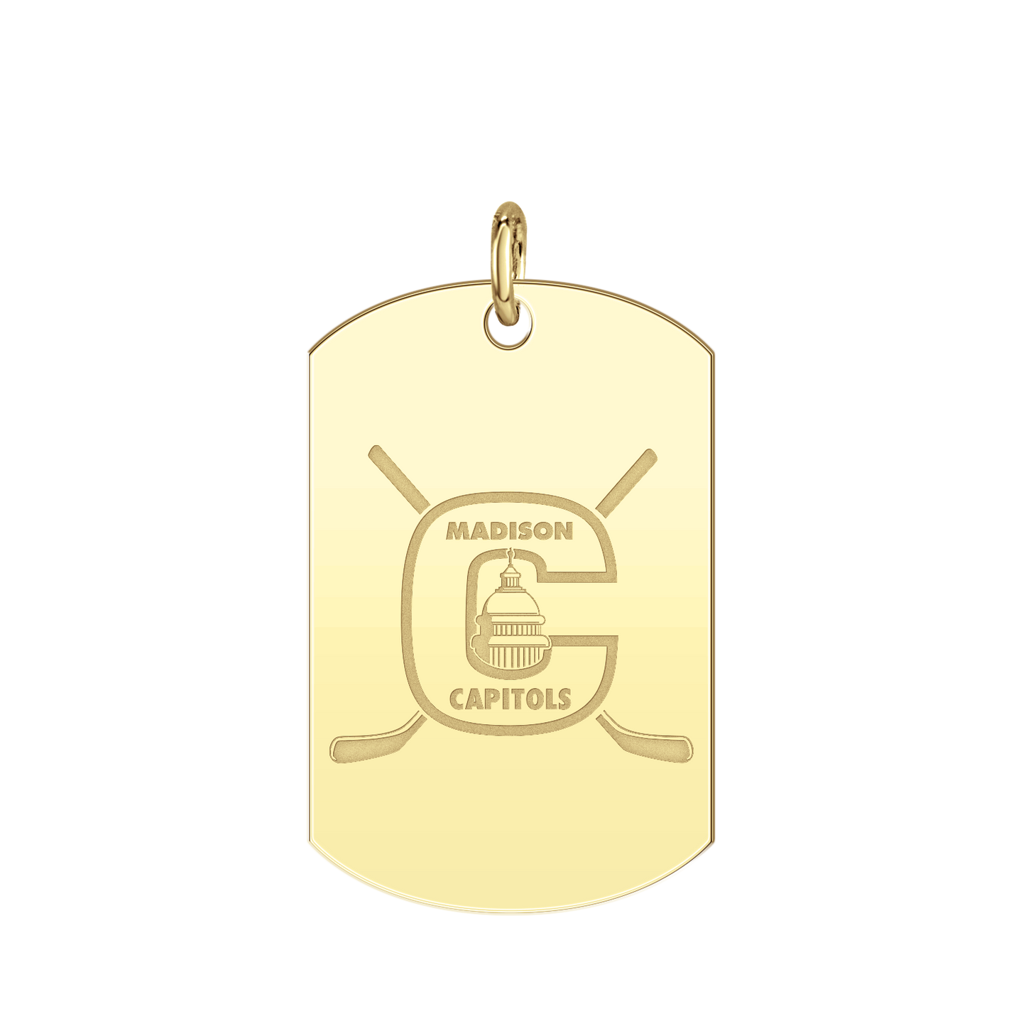Madison Capitols Youth Hockey Signature Tag Large