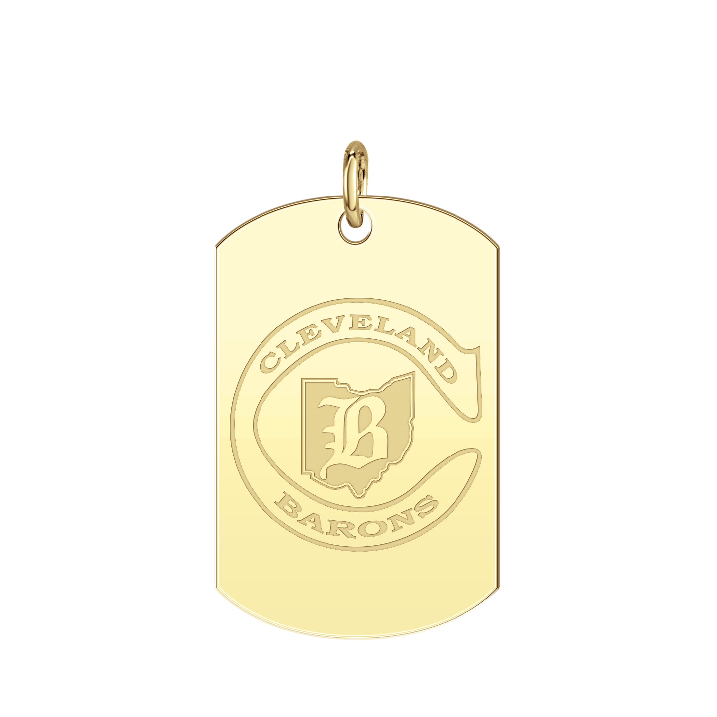 Cleveland Barons Signature Tag Large