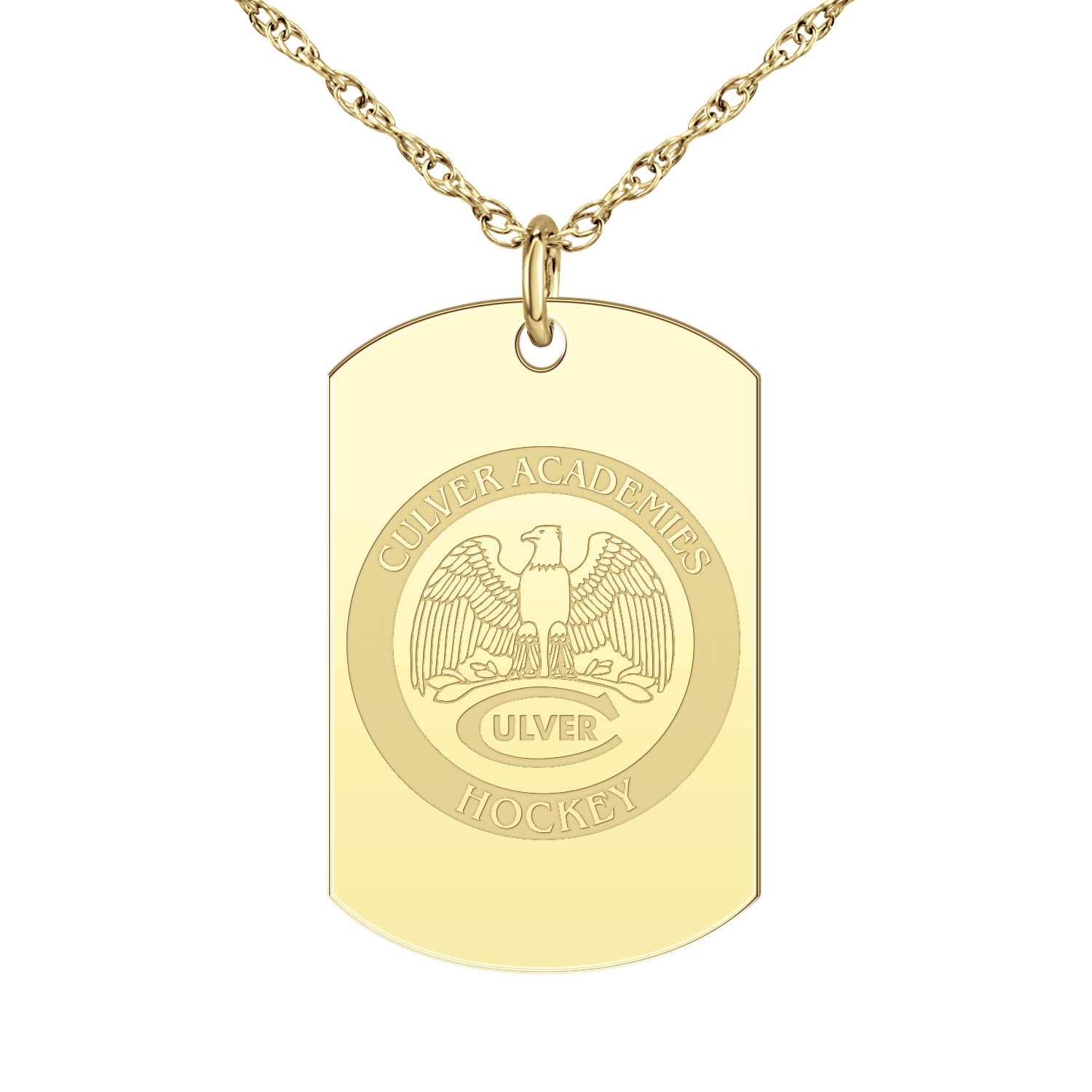 Culver Academy Signature Tag Large