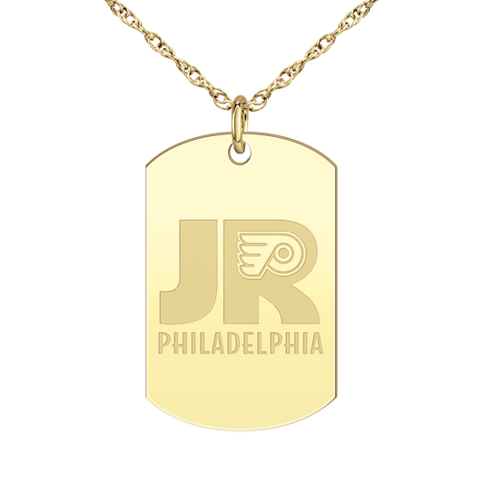 Philadelphia Jr Flyers Signature Tag Large