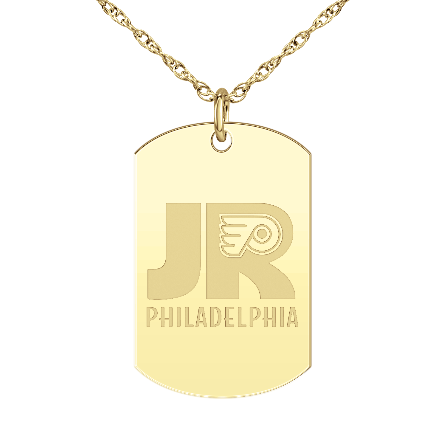 Philadelphia Jr Flyers Signature Tag Large