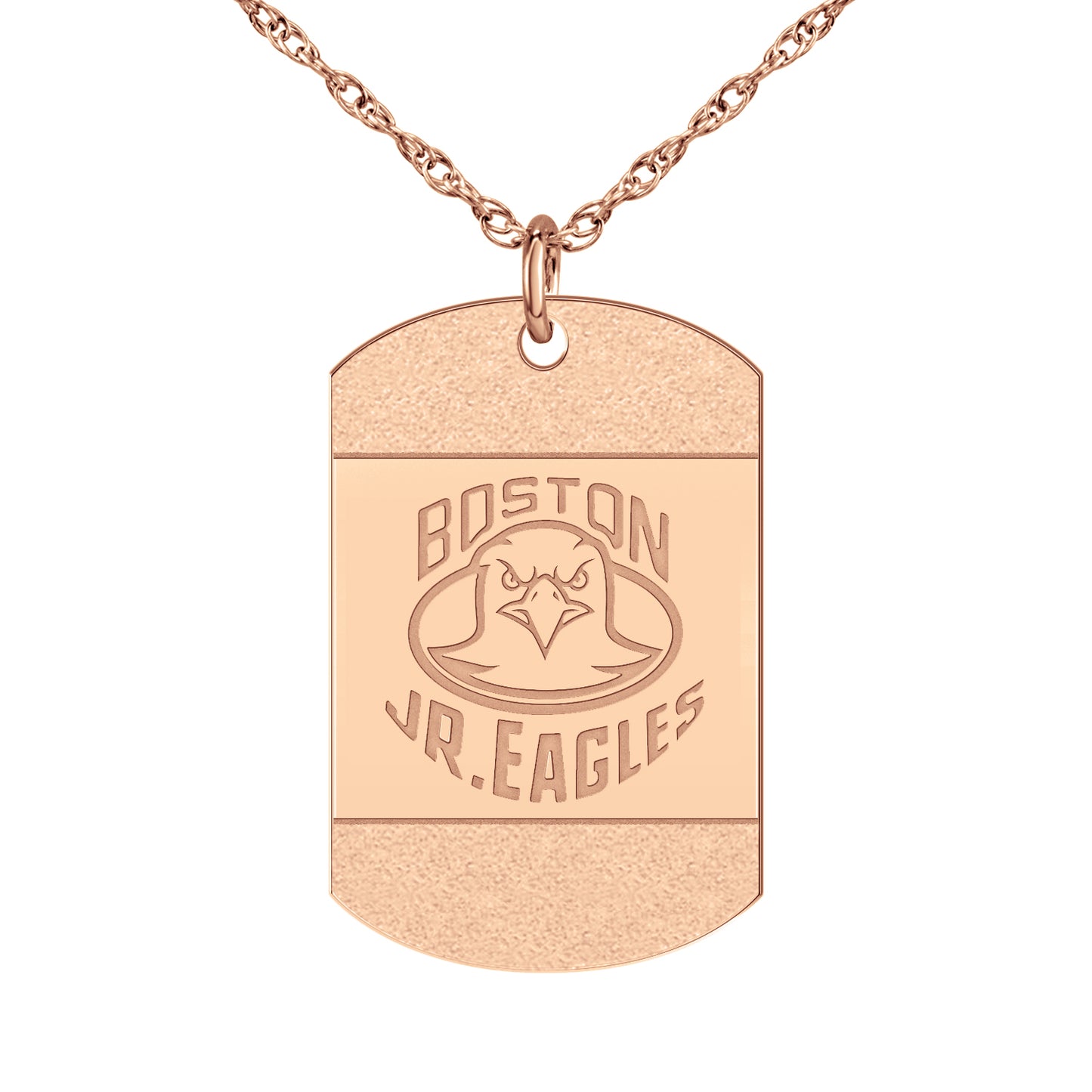 Boston Jr Eagles Iced Tag