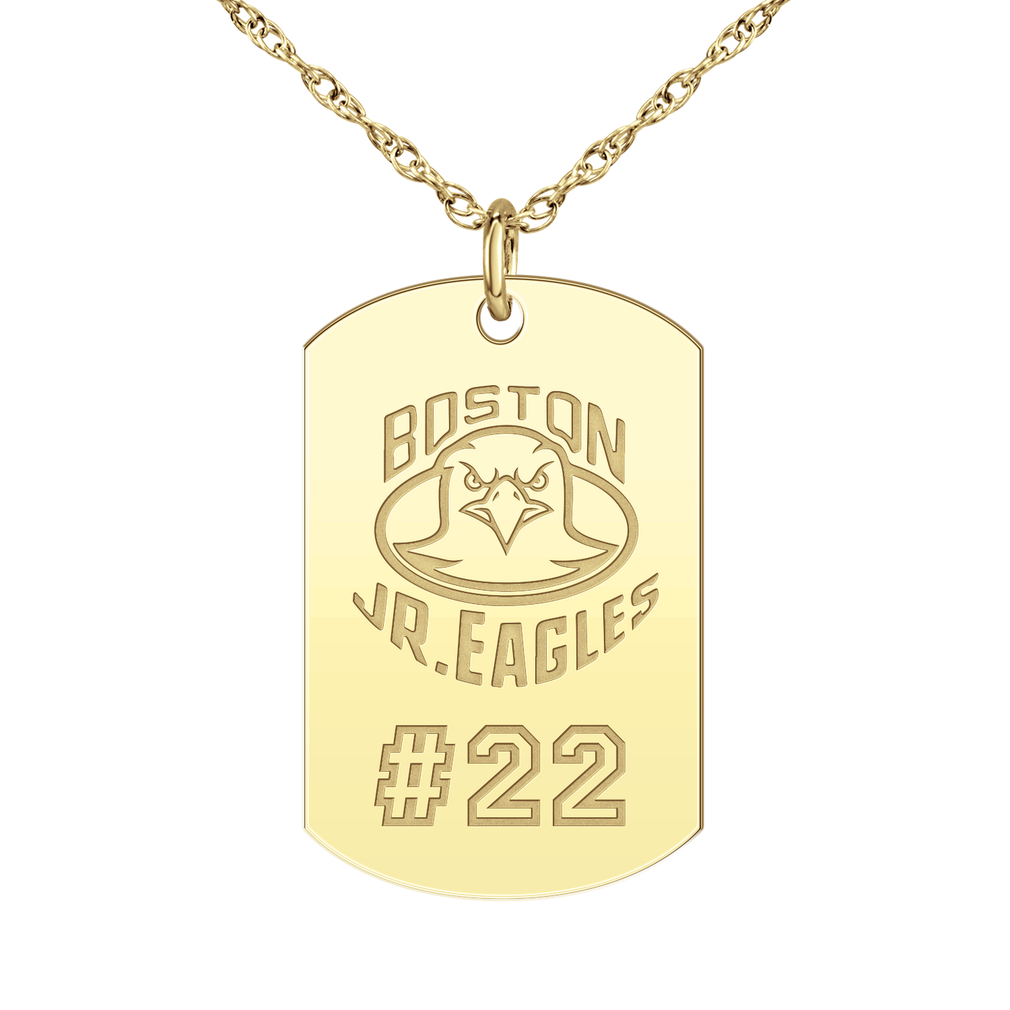 Boston Jr Eagles Players Tag Large
