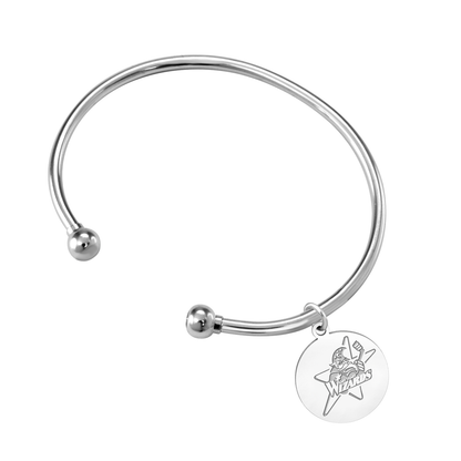 East Coast Wizards Logo Cuff Bracelet