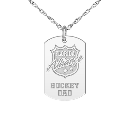 Florida Alliance Hockey Dad Tag