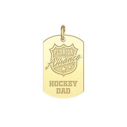 Florida Alliance Hockey Dad Tag