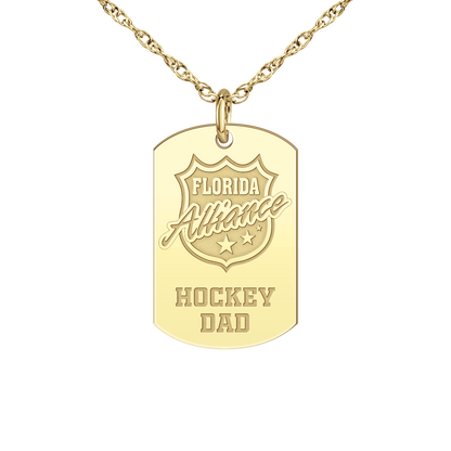 Florida Alliance Hockey Dad Tag