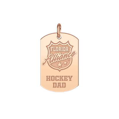 Florida Alliance Hockey Dad Tag