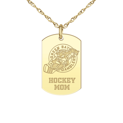 Green Bay Gamblers Hockey Mom Tag