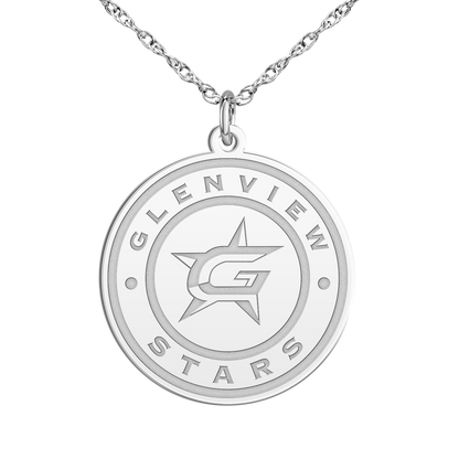 Glenview Stars Logo Disc Large
