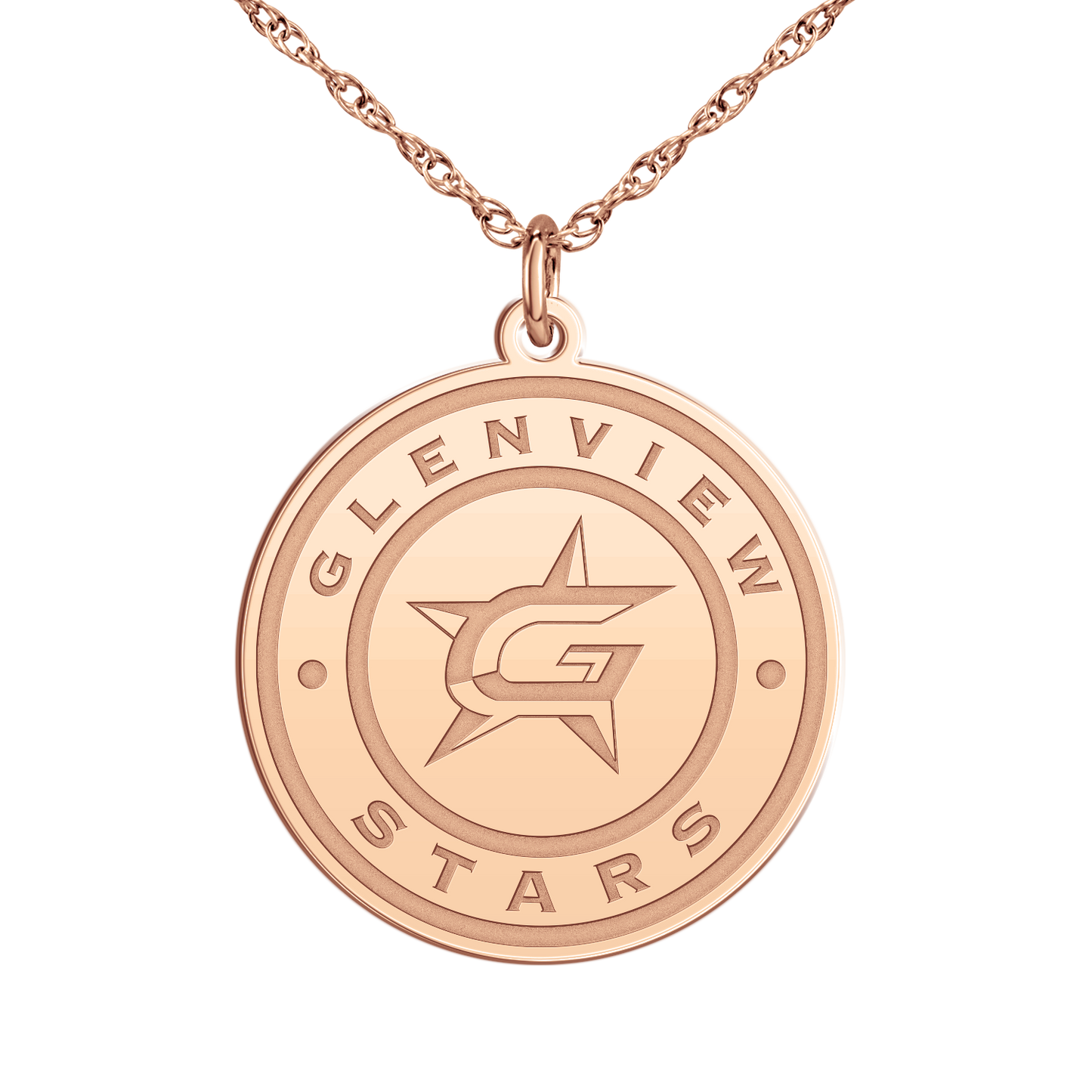 Glenview Stars Logo Disc Large