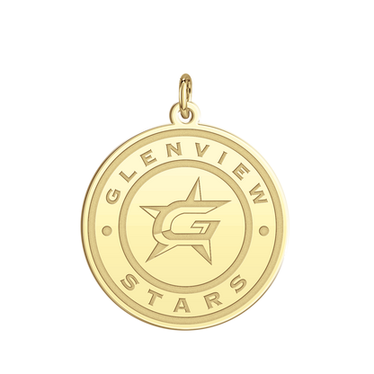 Glenview Stars Logo Disc Large