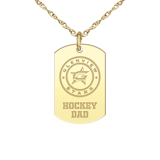 Glenview Stars Hockey Dad Tag