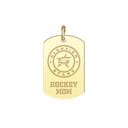 Glenview Stars Hockey Mom Tag