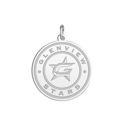 Glenview Stars Logo Disc Small