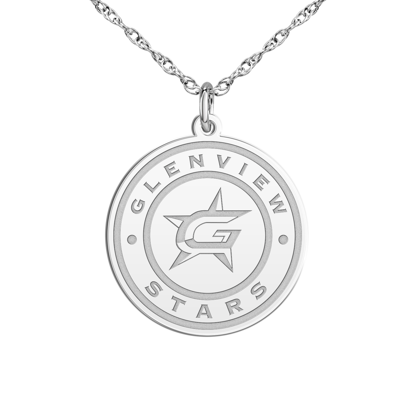 Glenview Stars Logo Disc Small